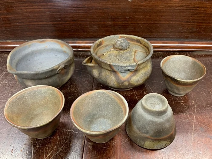 備前 煎茶道具 宝瓶