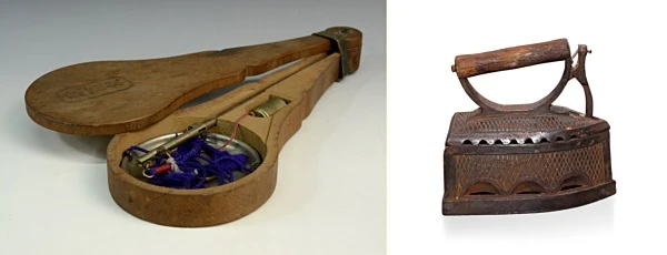 古民具 計り アイロン レトロ