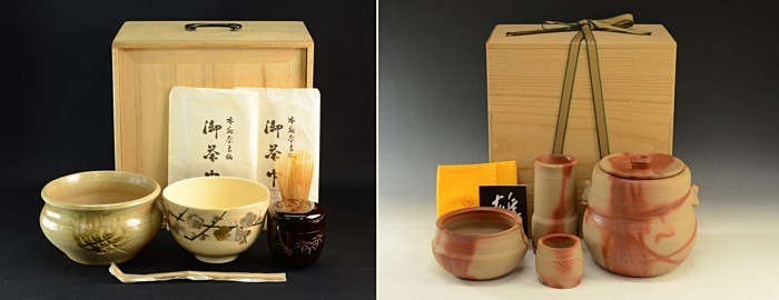 広島 茶道具 皆具 備前焼 棗 水指 茶碗 無料査定