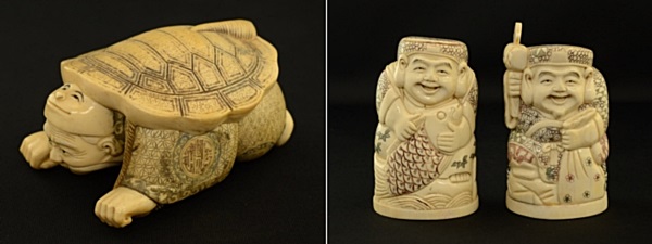 象牙製品 七福神 買取 置物