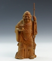 木彫 毘沙門天