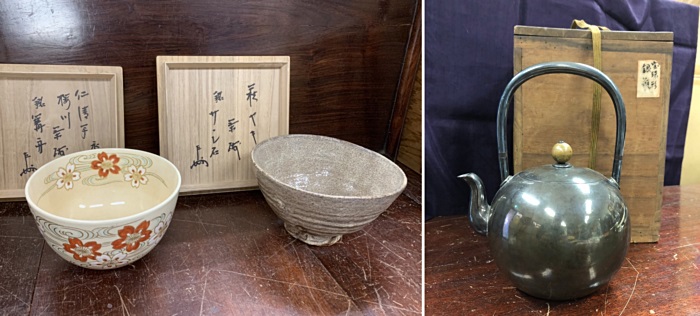 骨董品 茶碗 鉄瓶 買取 福山市 無料出張査定