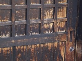 解体処分 古家 扉