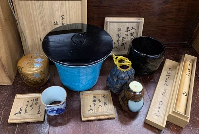 茶道具 茶碗 棗 茶杓 蓋置 茶入 買取 広島 出張査定